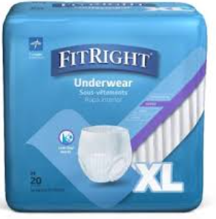 Disposable Pull-On Underwear, Extra Large